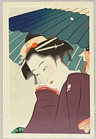 Koko Takane 1902-1979 - Showering Flower Petals - artelino Art Auctions. Koko Takane 1902-1979 - Showering Flower Petals