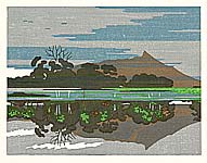 Yasushi Omoto (Ohmoto) born 1926 - Twenty-one Views of Ezo - Ohnuma Lake and Mt. Komagatake - artelino Art Auctions. Yasushi Omoto (Ohmoto) born 1926 - Twenty-one Views of Ezo - Ohnuma Lake and Mt. Komagatake