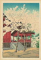 Hasui Kawase 1883-1957 - Kiyomizu Temple - artelino Art Auctions. Hasui Kawase 1883-1957 - Kiyomizu Temple