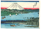 Hiroshige II Utagawa 1829-1869 - Miho-no-Matsubara - artelino Art Auctions. Hiroshige II Utagawa 1829-1869 - Miho-no-Matsubara
