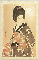Kotondo Torii 1900-1976 - Obi Sash - artelino Art Auctions. Kotondo Torii 1900-1976 - Obi Sash