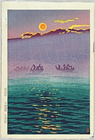 Shiro Kasamatsu 1898-1992 - Morning Waves - artelino Art Auctions. Shiro Kasamatsu 1898-1992 - Morning Waves