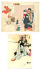 Eisen Tomioka 1864-1905 - People ( Two Kuchi-e) - artelino Art Auctions. Eisen Tomioka 1864-1905 - People ( Two Kuchi-e)