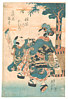 Eisen Ikeda 1790-1848 - Hagoita - Children's Play - artelino Art Auctions. Eisen Ikeda 1790-1848 - Hagoita - Children's Play