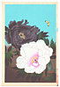 Bakufu Ono 1888-1976 - Butterfly and Peonies - artelino Art Auctions. Bakufu Ono 1888-1976 - Butterfly and Peonies