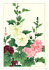 Hodo Nishimura active 1930s - Hollyhoch - artelino Art Auctions. Hodo Nishimura active 1930s - Hollyhoch