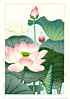 Hodo Nishimura active 1930s - Lotus - artelino Art Auctions. Hodo Nishimura active 1930s - Lotus