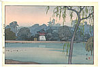 Hiroshi Yoshida 1876-1950 - Ikenohata (Posthumous) - artelino Art Auctions. Hiroshi Yoshida 1876-1950 - Ikenohata (Posthumous)