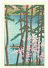 Hasui Kawase 1883-1957 - Arashiyama in Spring - artelino Art Auctions. Hasui Kawase 1883-1957 - Arashiyama in Spring