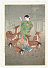 Shiro Kasamatsu 1898-1992 - Deer at Nara - artelino Art Auctions. Shiro Kasamatsu 1898-1992 - Deer at Nara