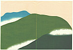 Sekka Kamisaka 1866-1942 - Green Mountains - Momoyo Gusa - artelino Art Auctions. Sekka Kamisaka 1866-1942 - Green Mountains - Momoyo Gusa