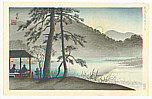 Yoshimitsu Nomura 20th century - Hirosawa Pond - Kyoraku Meisho - artelino Art Auctions. Yoshimitsu Nomura 20th century - Hirosawa Pond - Kyoraku Meisho