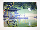 Chen Yuqiang born 1938 - Autumn Moon on Calm Lake