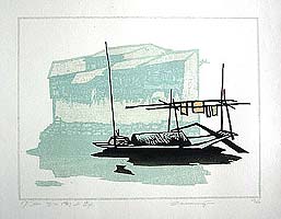 Shen Minyi born 1941 - Home in Yangtse River Lower Reaches