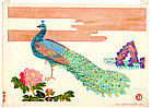 Unichi Hiratsuka 1895-1997 - Peacock - artelino Art Auctions. Unichi Hiratsuka 1895-1997 - Peacock