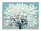 Joichi Hoshi 1913-1979 - Tree of Flowers - Hana no Ki - artelino Art Auctions. Joichi Hoshi 1913-1979 - Tree of Flowers - Hana no Ki