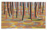 Yoshiharu Kimura born 1934 - Bird and Trees - Karuizawa - artelino Art Auctions. Yoshiharu Kimura born 1934 - Bird and Trees - Karuizawa