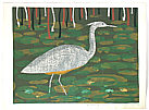 Yoshiharu Kimura born 1934 - Egret - artelino Art Auctions. Yoshiharu Kimura born 1934 - Egret