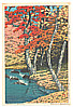Hasui Kawase 1883-1957 - Autumn in Oirase - artelino Art Auctions. Hasui Kawase 1883-1957 - Autumn in Oirase