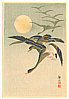 Sozan Ito 1884-? - Geese and Full Moon (Muller Collection) - artelino Art Auctions. Sozan Ito 1884-? - Geese and Full Moon (Muller Collection)