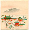 Bairei Kono 1844-1895 - Heian Shrine - artelino Art Auctions. Bairei Kono 1844-1895 - Heian Shrine