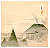 Gekko Ogata 1859-1920 - Fisherman's House - artelino Art Auctions. Gekko Ogata 1859-1920 - Fisherman's House