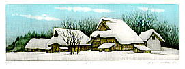 Koichi Sakamoto born 1932 - White Winter (Limited Edition) - artelino Art Auctions. Koichi Sakamoto born 1932 - White Winter (Limited Edition)