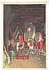 Eisho Narazaki 1864-1936 - Interior of Asakusa Temple - artelino Art Auctions. Eisho Narazaki 1864-1936 - Interior of Asakusa Temple