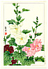 Hodo Nishimura active 1930s - Hollyhock (Muller Collection) - artelino Art Auctions. Hodo Nishimura active 1930s - Hollyhock (Muller Collection)