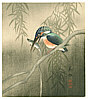 Biho Takahashi 1873-? - Kingfisher (Muller Collection) - artelino Art Auctions. Biho Takahashi 1873-? - Kingfisher (Muller Collection)