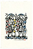 Sadao Watanabe 1913-1996 - Kanan's Grape - Story of the Bible - artelino Art Auctions. Sadao Watanabe 1913-1996 - Kanan's Grape - Story of the Bible