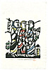 Sadao Watanabe 1913-1996 - Emao's Road - Story of the Bible - artelino Art Auctions. Sadao Watanabe 1913-1996 - Emao's Road - Story of the Bible