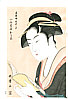 Utamaro Kitagawa 1750-1806 - Beauty Ochie - artelino Art Auctions. Utamaro Kitagawa 1750-1806 - Beauty Ochie