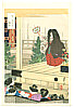 Gekko Ogata 1859-1920 - Lesson Performance - Fujin Fuzoku Zukushi - artelino Art Auctions. Gekko Ogata 1859-1920 - Lesson Performance - Fujin Fuzoku Zukushi