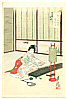 Gekko Ogata 1859-1920 - Koto Music - Fujin Fuzoku Zukushi - artelino Art Auctions. Gekko Ogata 1859-1920 - Koto Music - Fujin Fuzoku Zukushi