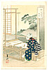 Gekko Ogata 1859-1920 - Weaver - Fujin Fuzoku Zukushi - artelino Art Auctions. Gekko Ogata 1859-1920 - Weaver - Fujin Fuzoku Zukushi