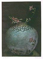 Sun Jiao born 1956 - Blue Flower No. 11 - artelino Art Auctions. Sun Jiao born 1956 - Blue Flower No. 11