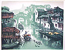Weng Chenghao born 1951 - Voice of Sculls from Water Village