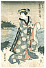 Toyokuni II Utagawa 1777-1835 - Iwai Kumesaburo - artelino Art Auctions. Toyokuni II Utagawa 1777-1835 - Iwai Kumesaburo
