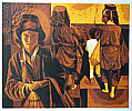 Zhang Xiaochun born 1959 - Go Out in the Backlighting