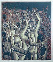 Zhang Xiaochun born 1959 - Conception of Cycle: Revolution