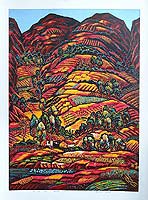 Ma Li born 1958 - Colors of Mountains