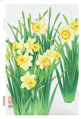 Nisaburo Ito 1910-1988 - Daffodils