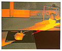 Yuichiro Kato born 1926 - Afternoon Light (extra large - limited edition) - artelino Art Auctions. Yuichiro Kato born 1926 - Afternoon Light (extra large - limited edition)