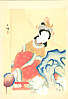 Suisho Nishiyama 1879-1958 - Chinese Lady - Dai Chikamatsu Zenshu - artelino Art Auctions. Suisho Nishiyama 1879-1958 - Chinese Lady - Dai Chikamatsu Zenshu