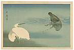 Utamaro Kitagawa 1750-1806 - Egrets and Cormorant (Muller Collection) - artelino Art Auctions. Utamaro Kitagawa 1750-1806 - Egrets and Cormorant (Muller Collection)