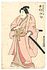 Toyokuni Utagawa 1769-1825 - Pink Samurai - artelino Art Auctions. Toyokuni Utagawa 1769-1825 - Pink Samurai