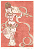 Yang Zhongyi born 1949 - Dancing Girl of Mogao Cave - artelino Art Auctions. Yang Zhongyi born 1949 - Dancing Girl of Mogao Cave