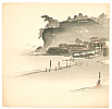 Gekko Ogata 1859-1920 - Enoshima Island - artelino Art Auctions. Gekko Ogata 1859-1920 - Enoshima Island