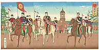 Yasuji Inoue 1864 - 1889 - Imperial Guards - artelino Art Auctions. Yasuji Inoue 1864 - 1889 - Imperial Guards